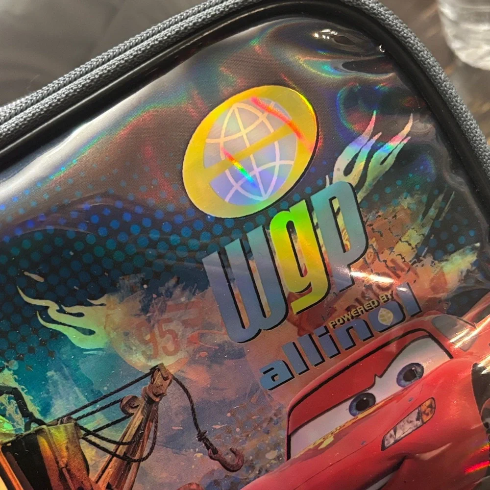 Cars Themed Lunch Box with Tow Mater and Lightning McQueen
